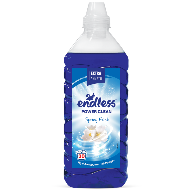 Endless | Endless Υγρό Απορρυπαντικό Ρούχων Power Clean Spring Fresh 1850ml