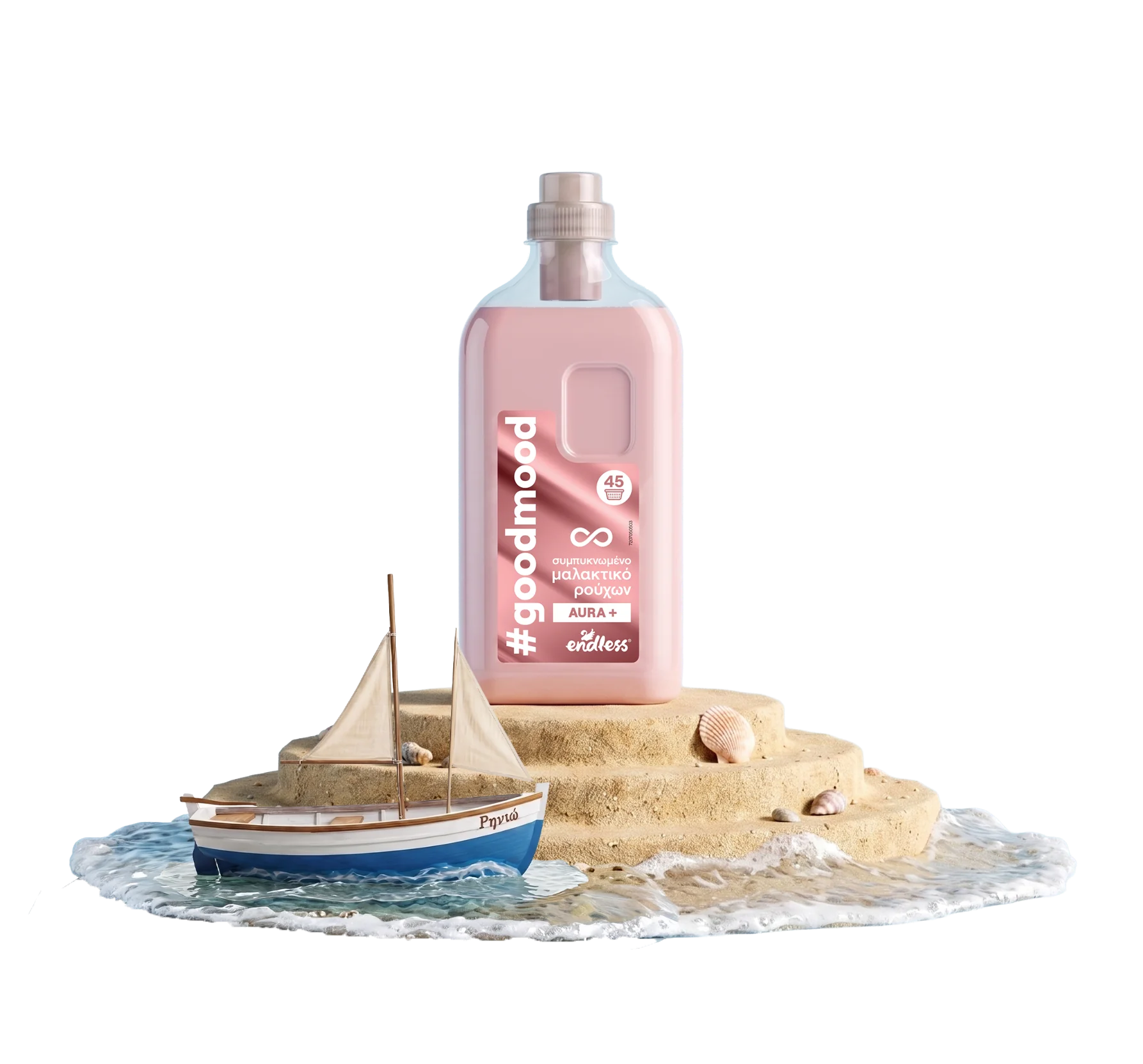 Endless #goodmood AURA+ Μαλακτικό Ρούχων 1L