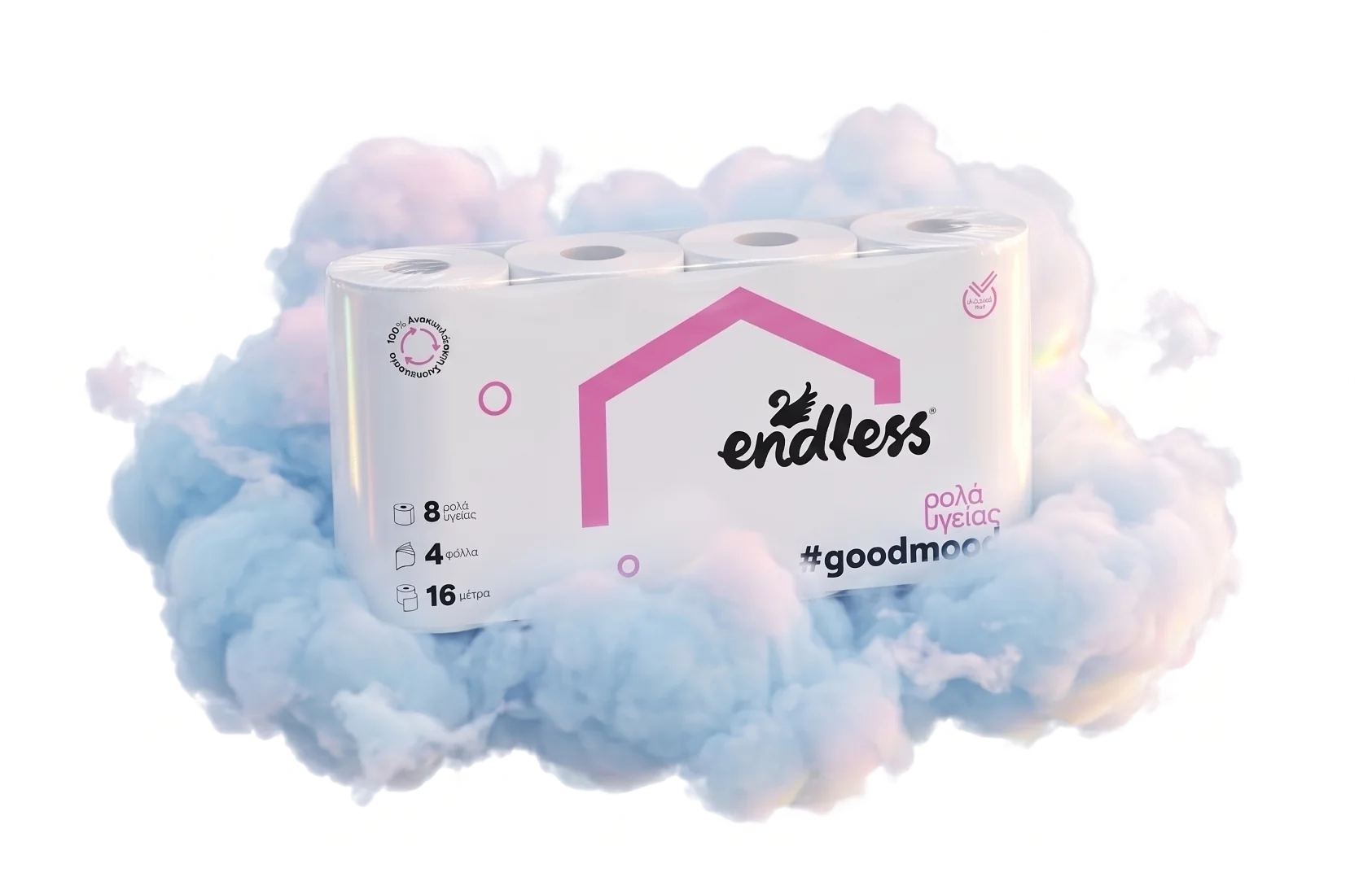 Endless #goodmood 4φυλλο Ρολά Υγείας